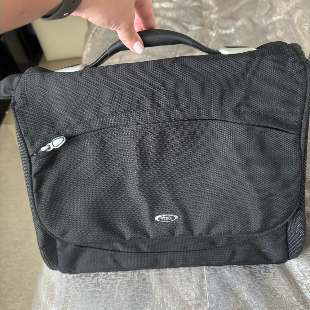 Tumi Black Laptop Bag